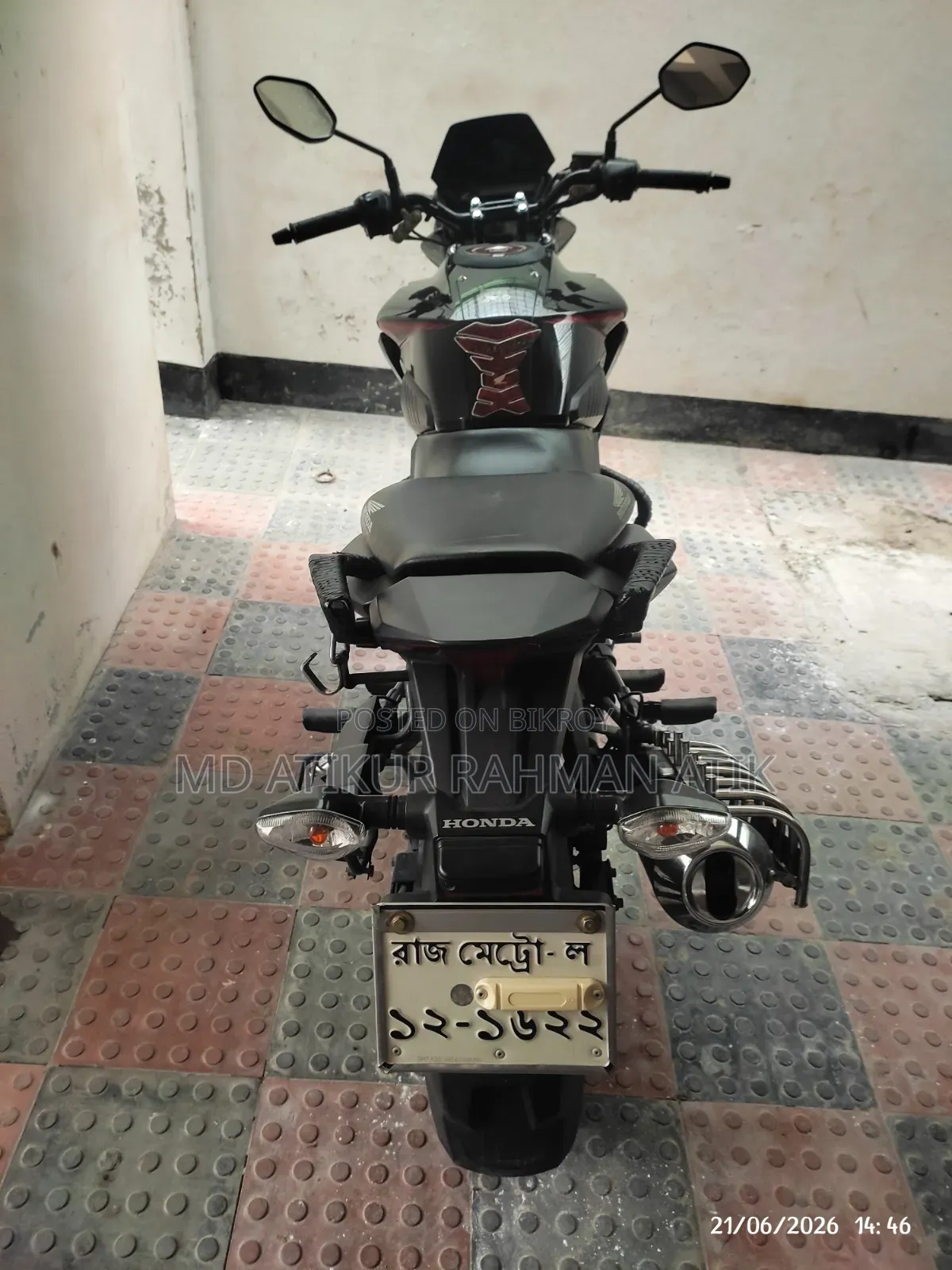 Honda X-Blade 160 2021 Black