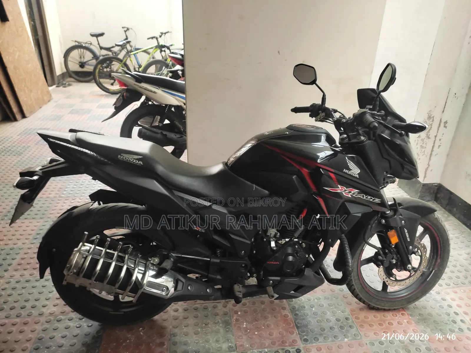 Honda X-Blade 160 2021 Black
