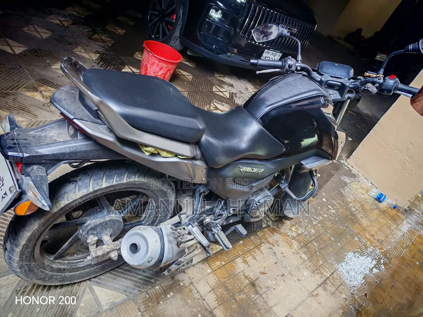 TVS Raider 125 2022 Black