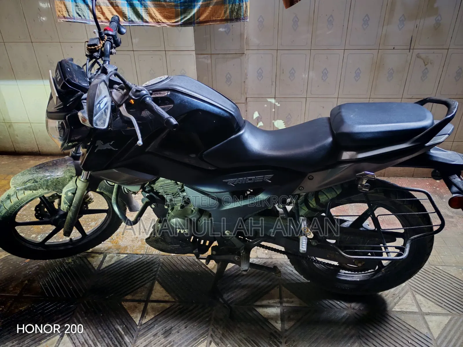 TVS Raider 125 2022 Black