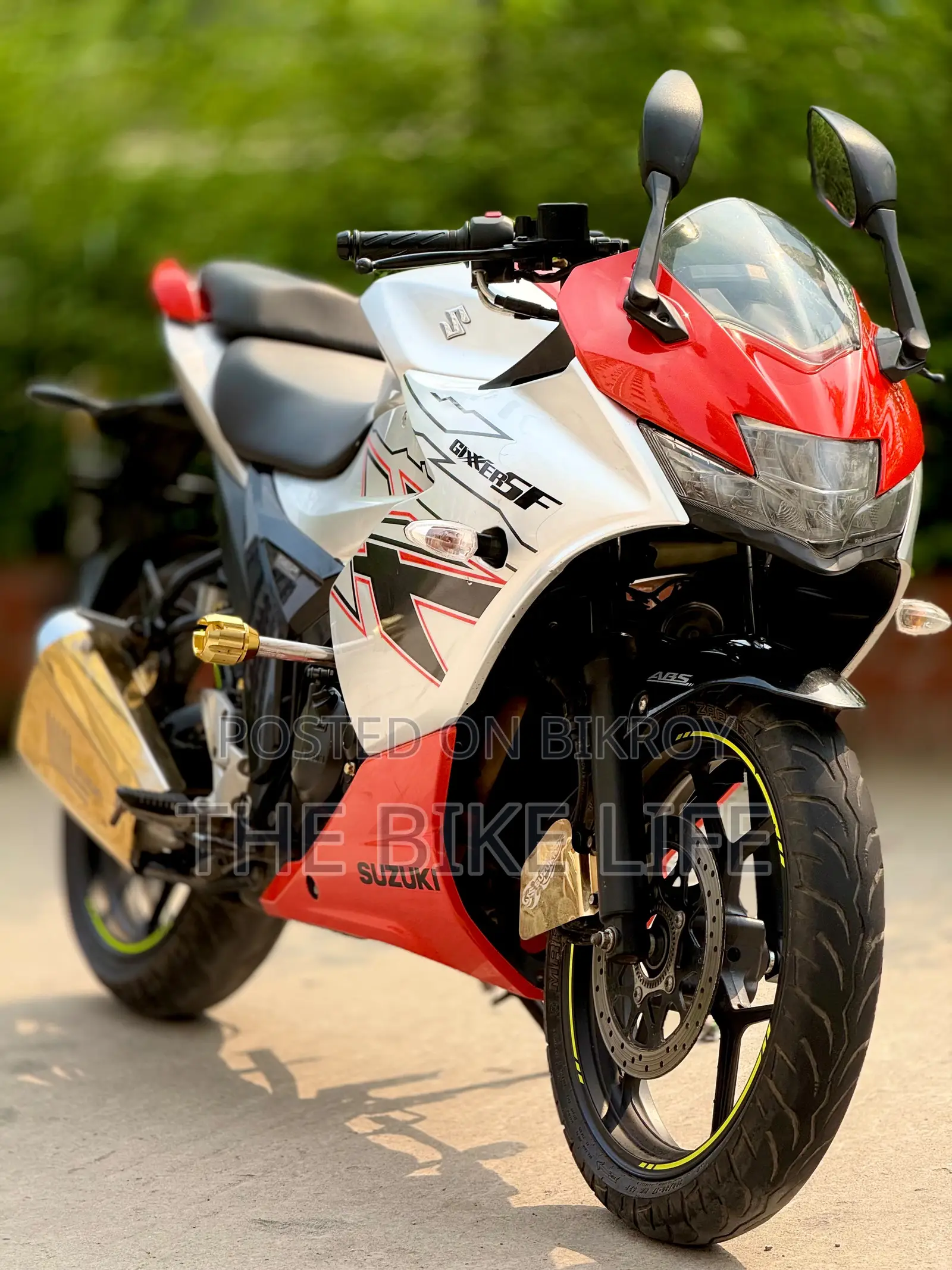 Suzuki Gixxer Fi ABS 2024 Orange