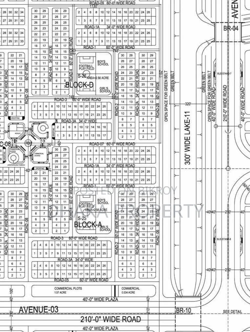 Exclusive Land Sale 5 Katha East at Sector-16/A