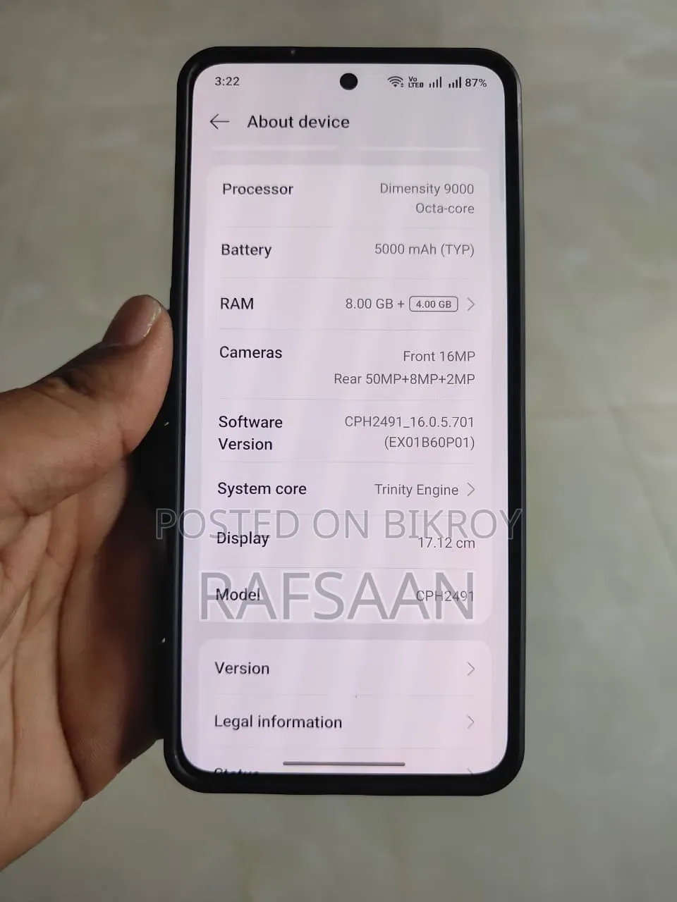 OnePlus Nord 3 128 GB Black