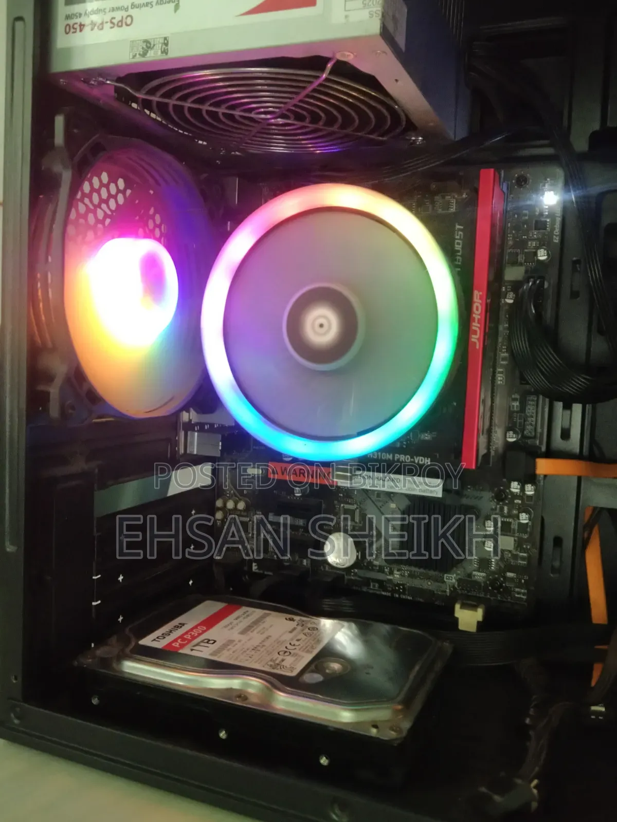 Desktop Computer MSI model 8GB Intel HDD+SSD 1T