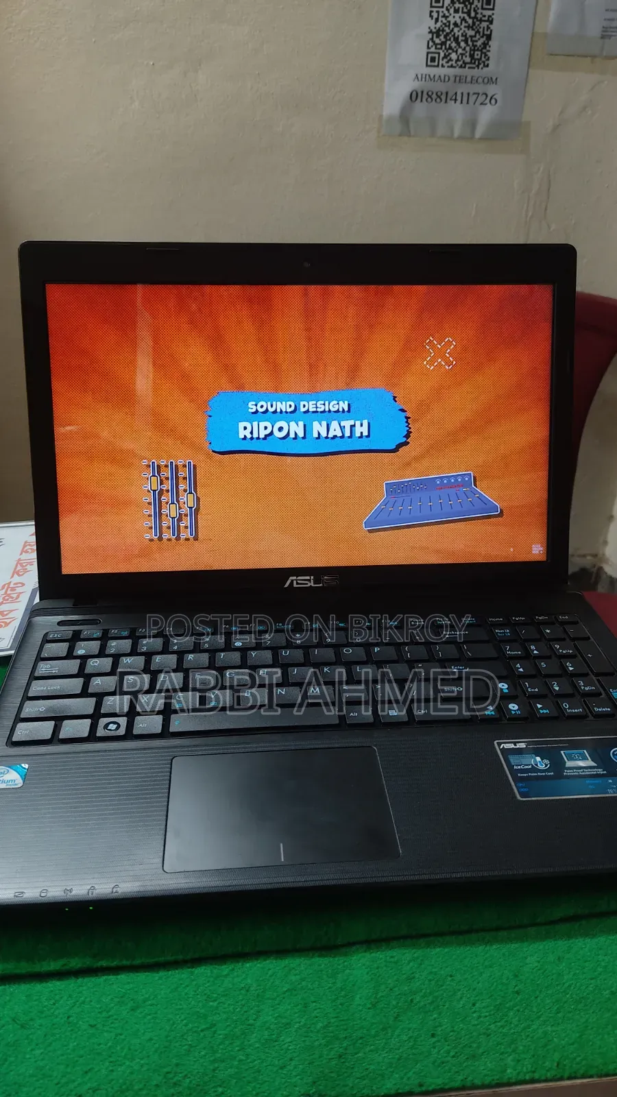 Laptop Asus 4GB Intel Pentium SSD 256GB