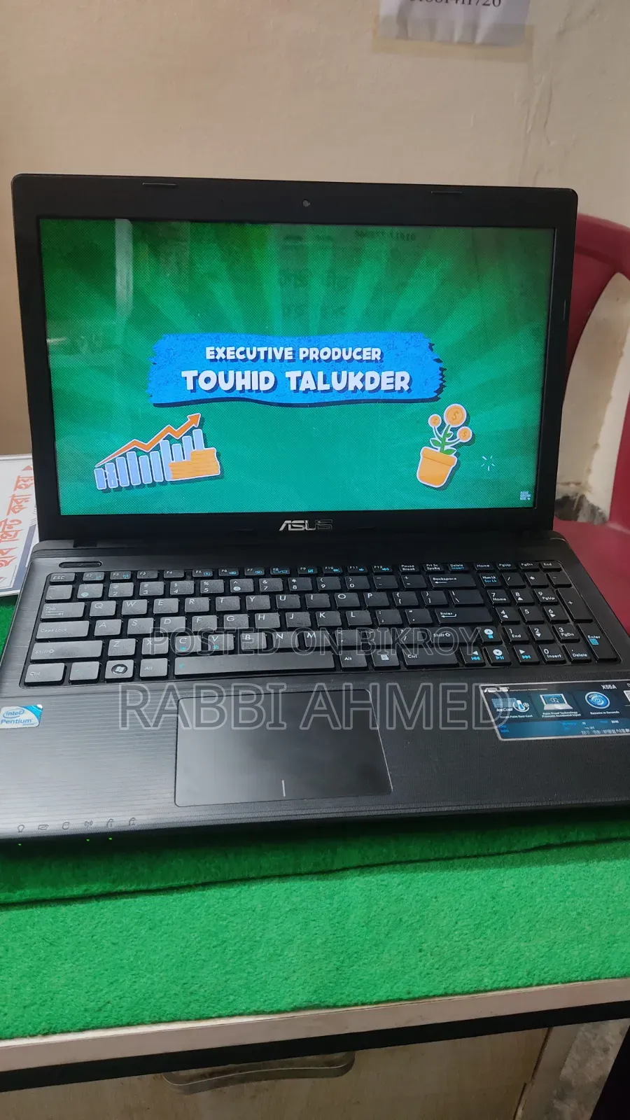 Laptop Asus 4GB Intel Pentium SSD 256GB