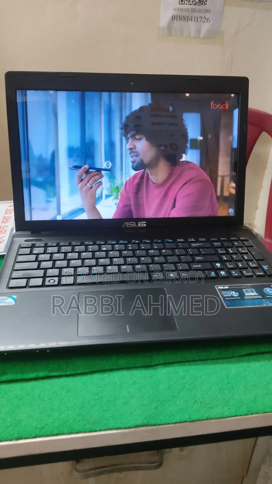 Laptop Asus 4GB Intel Pentium SSD 256GB