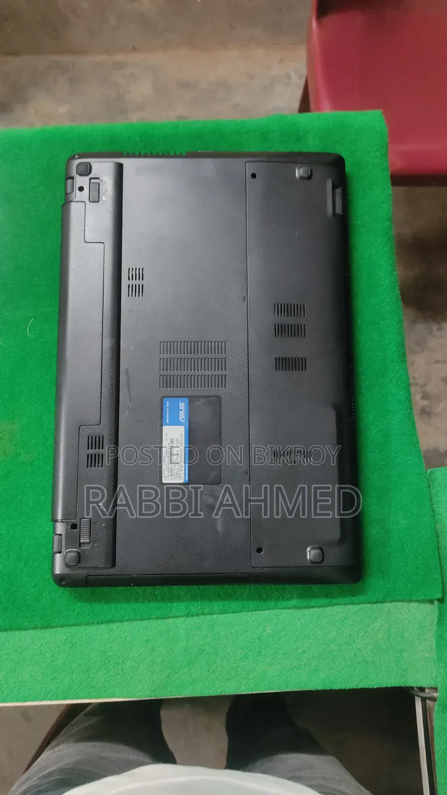 ল্যাপটপ আসুস ৪জিবি ইন্টেল পেন্টিয়াম এসএসডি ২৫৬জিবি