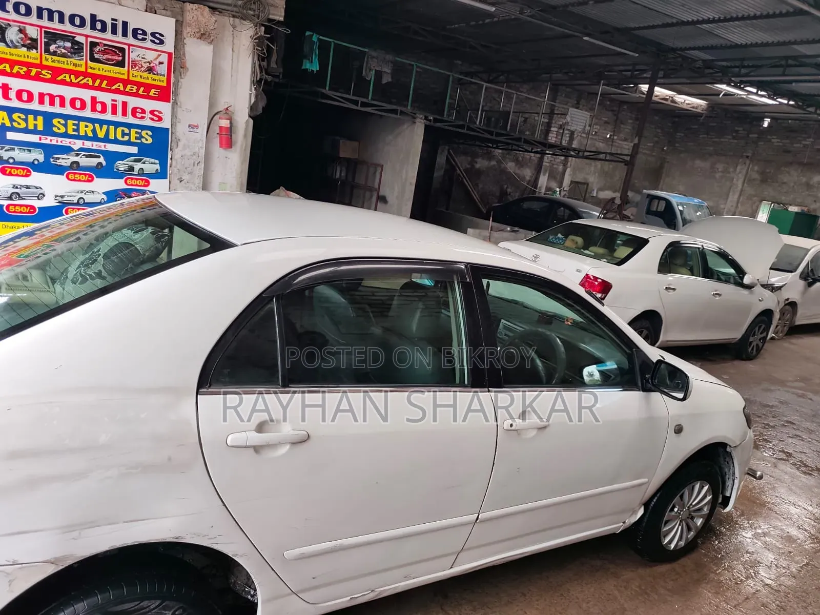 Toyota Corolla 2004 White