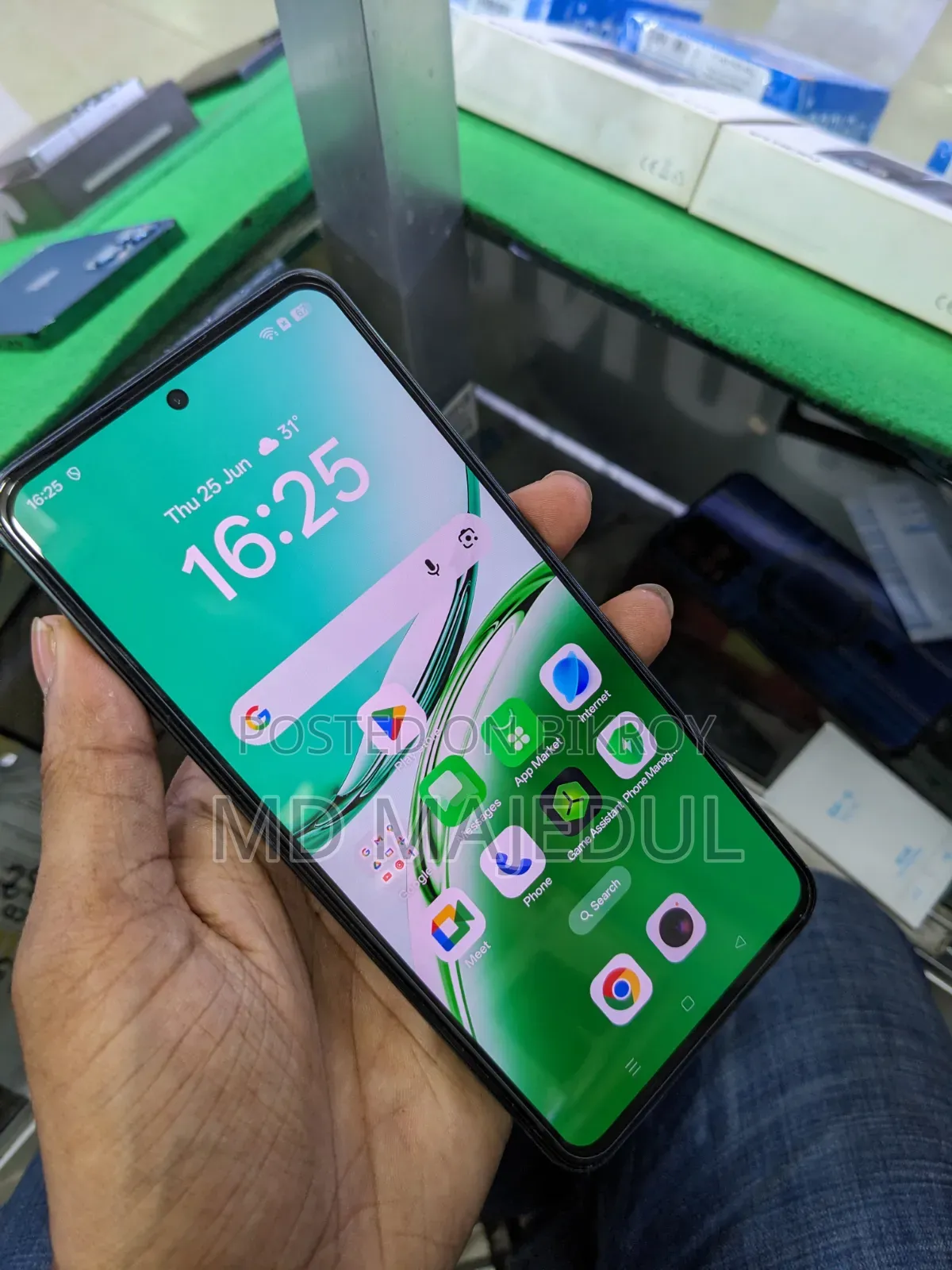 অপো রেনো১২ এফ ২৫৬ জিবি গ্রে