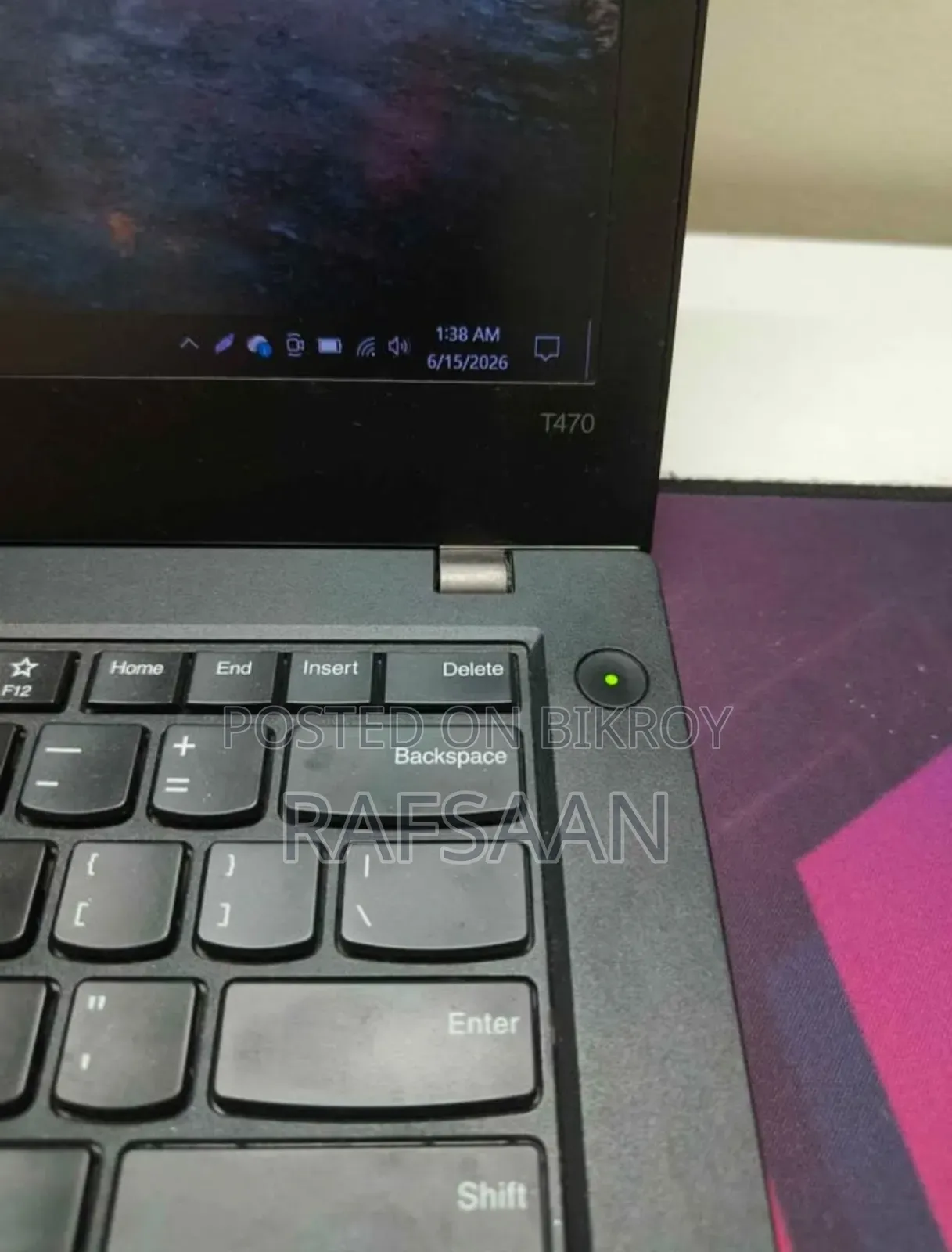 Laptop Lenovo 8GB Intel Core I5 SSD 256GB