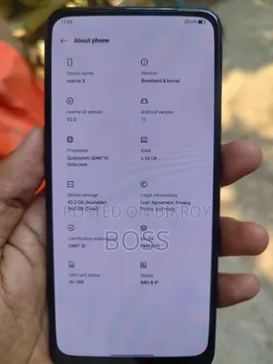 Realme X 64 GB Blue