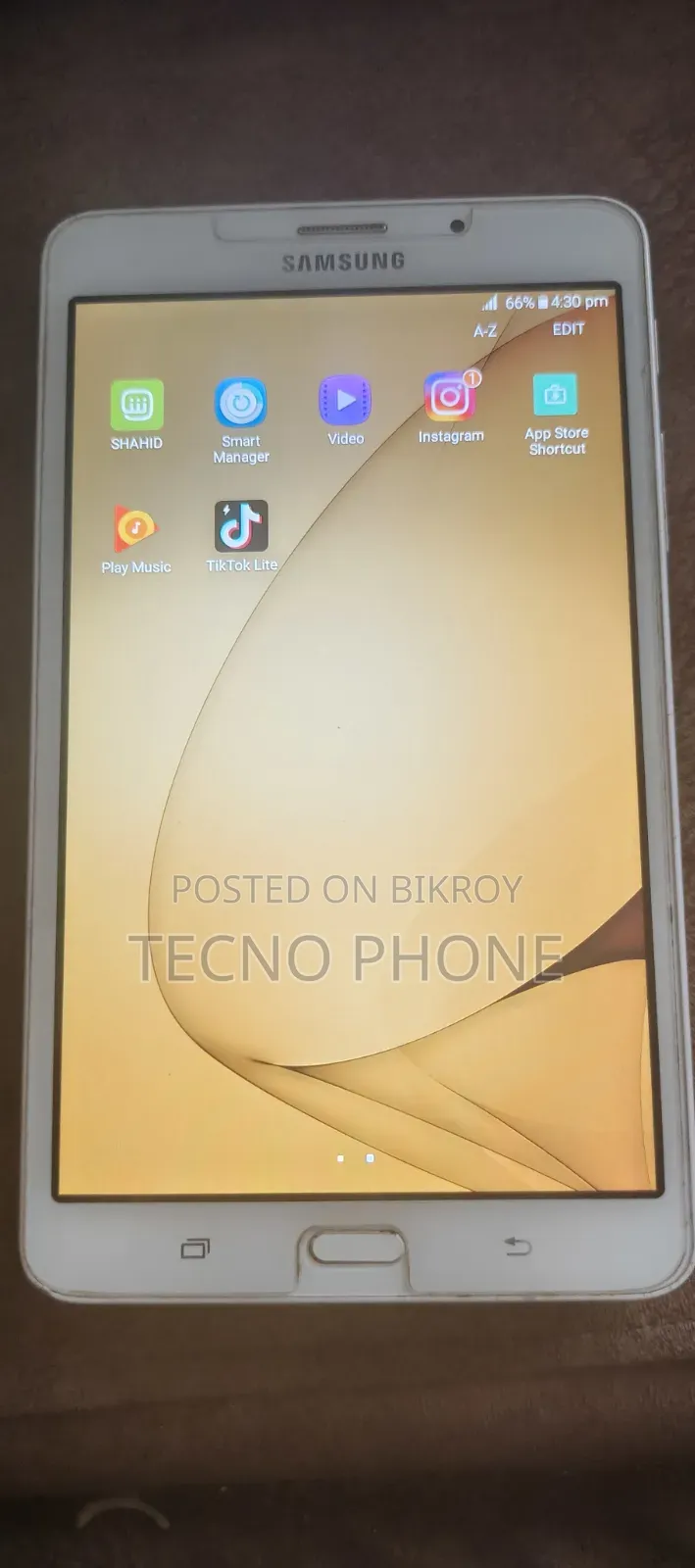 Samsung Galaxy Tab A SM-T285 4 GB White