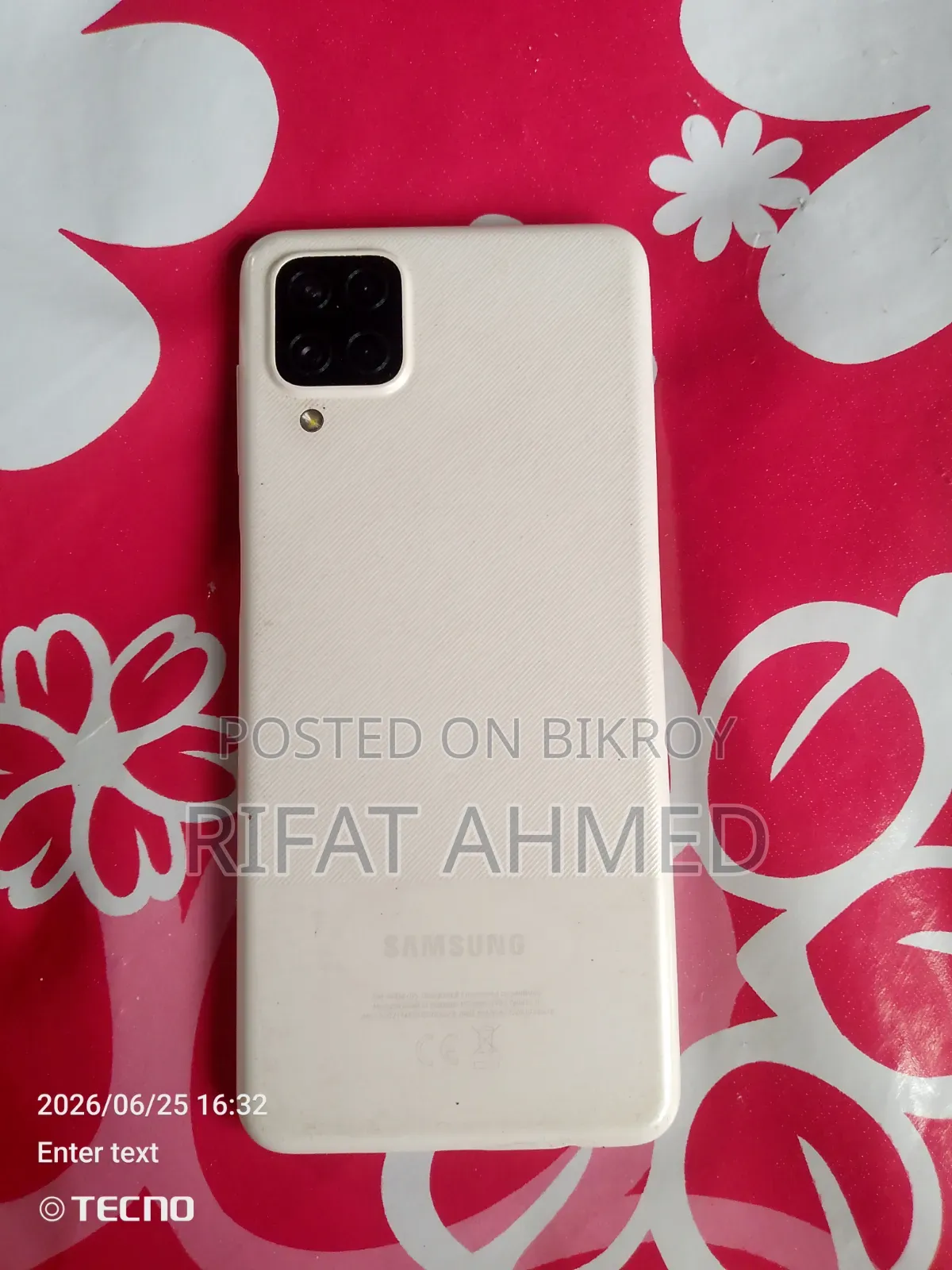 Samsung Galaxy A12 64 GB White