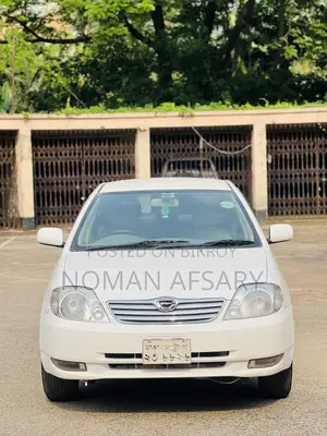 Toyota Corolla Sedan 2003 White