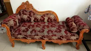 Teak 2-seat sofa