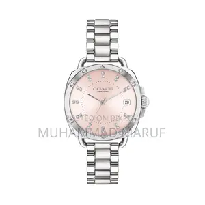 Coach Tatum Quartz Crystal Blush Dial Ladies Watch