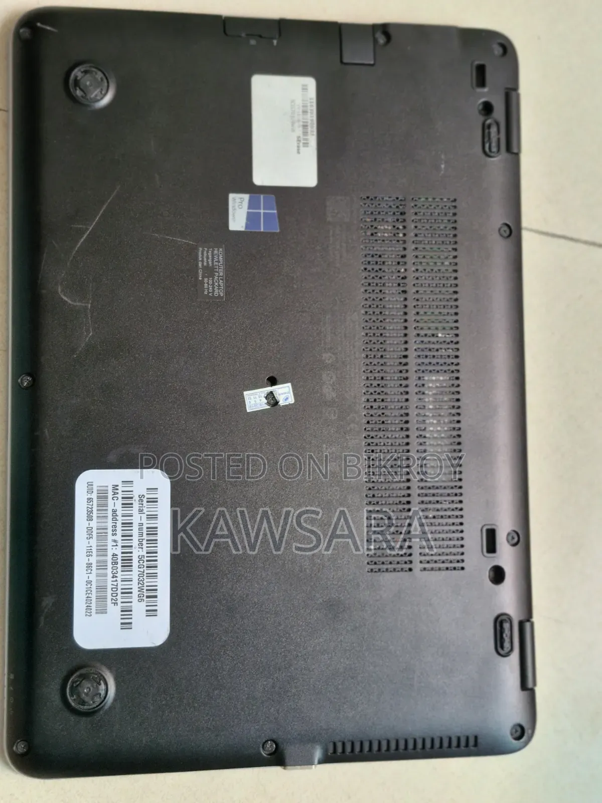 Laptop HP EliteBook 840 G3 8GB Intel Core I5 SSD 256GB
