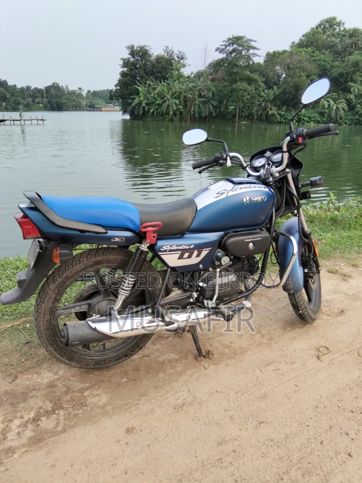 Hero Splendor Plus Sports 2026 Blue