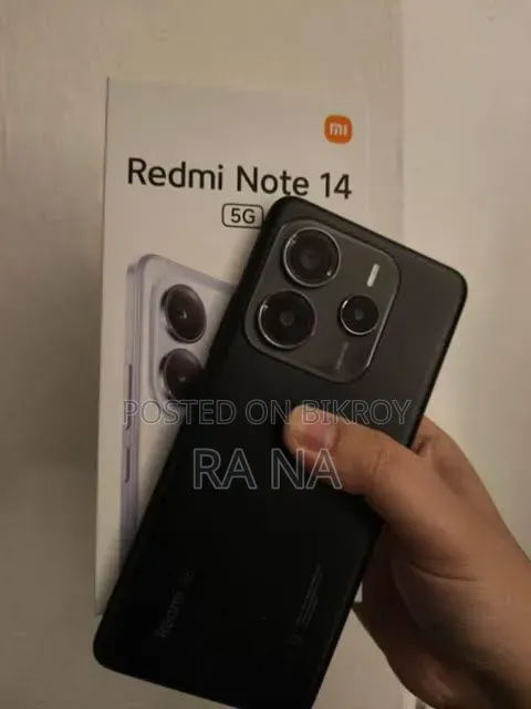 Xiaomi Redmi Note 14 4G 128 GB Black