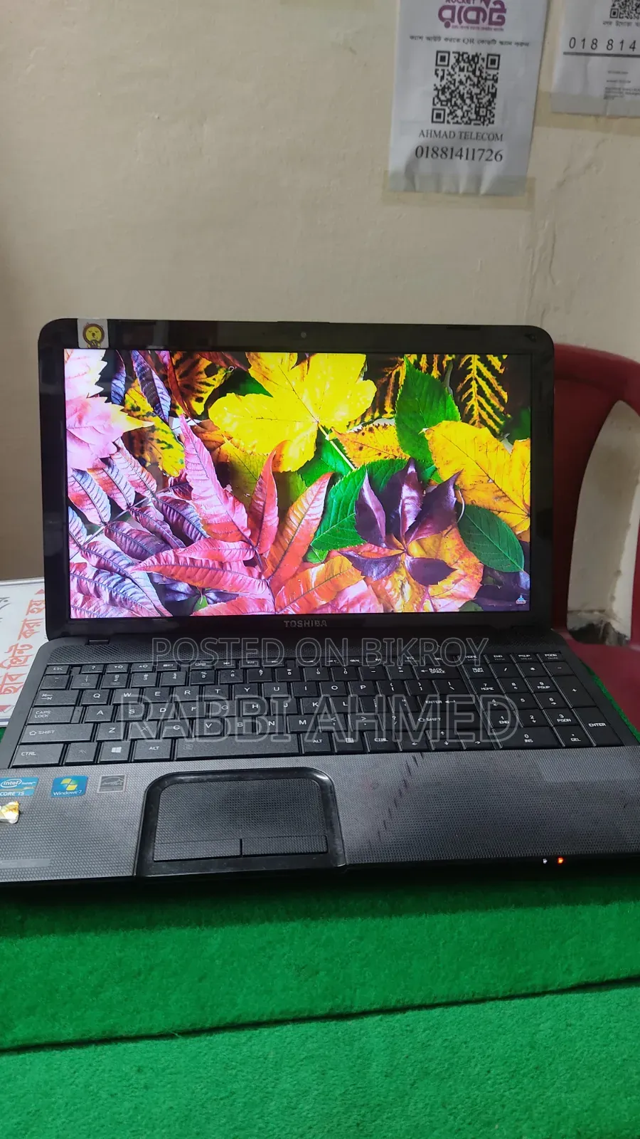 Laptop Toshiba 4GB Intel Core I5 HDD 500GB