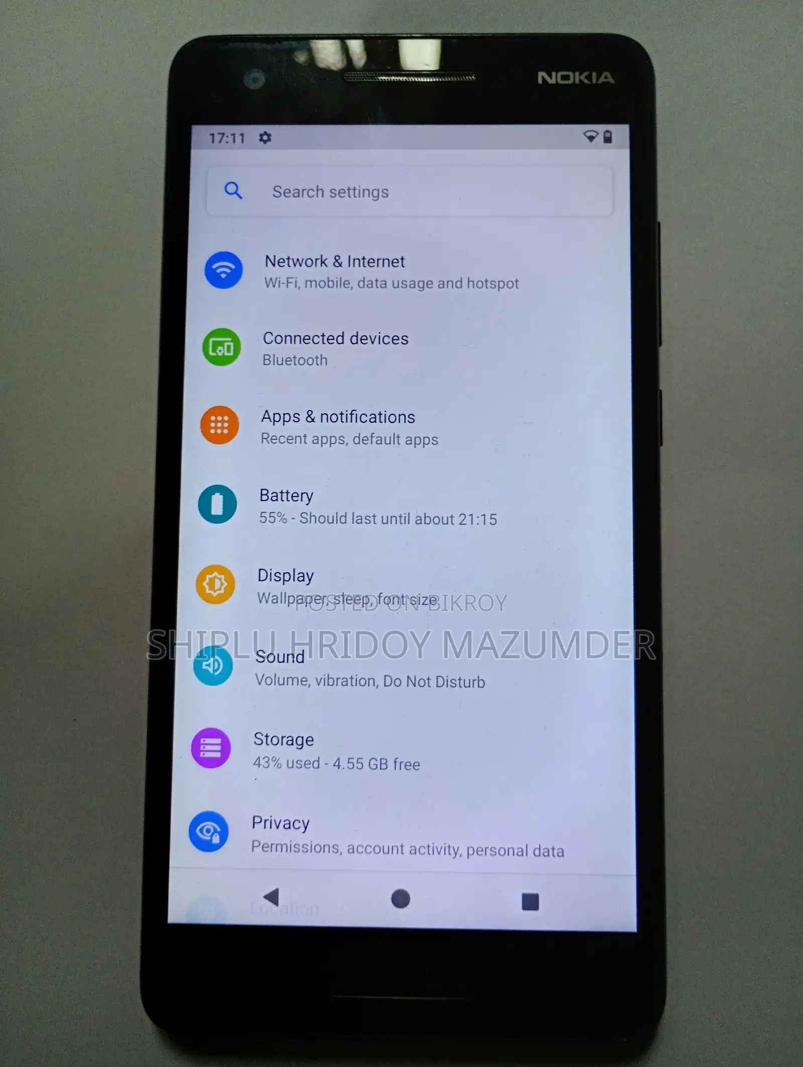Nokia 2.1 8 GB Black