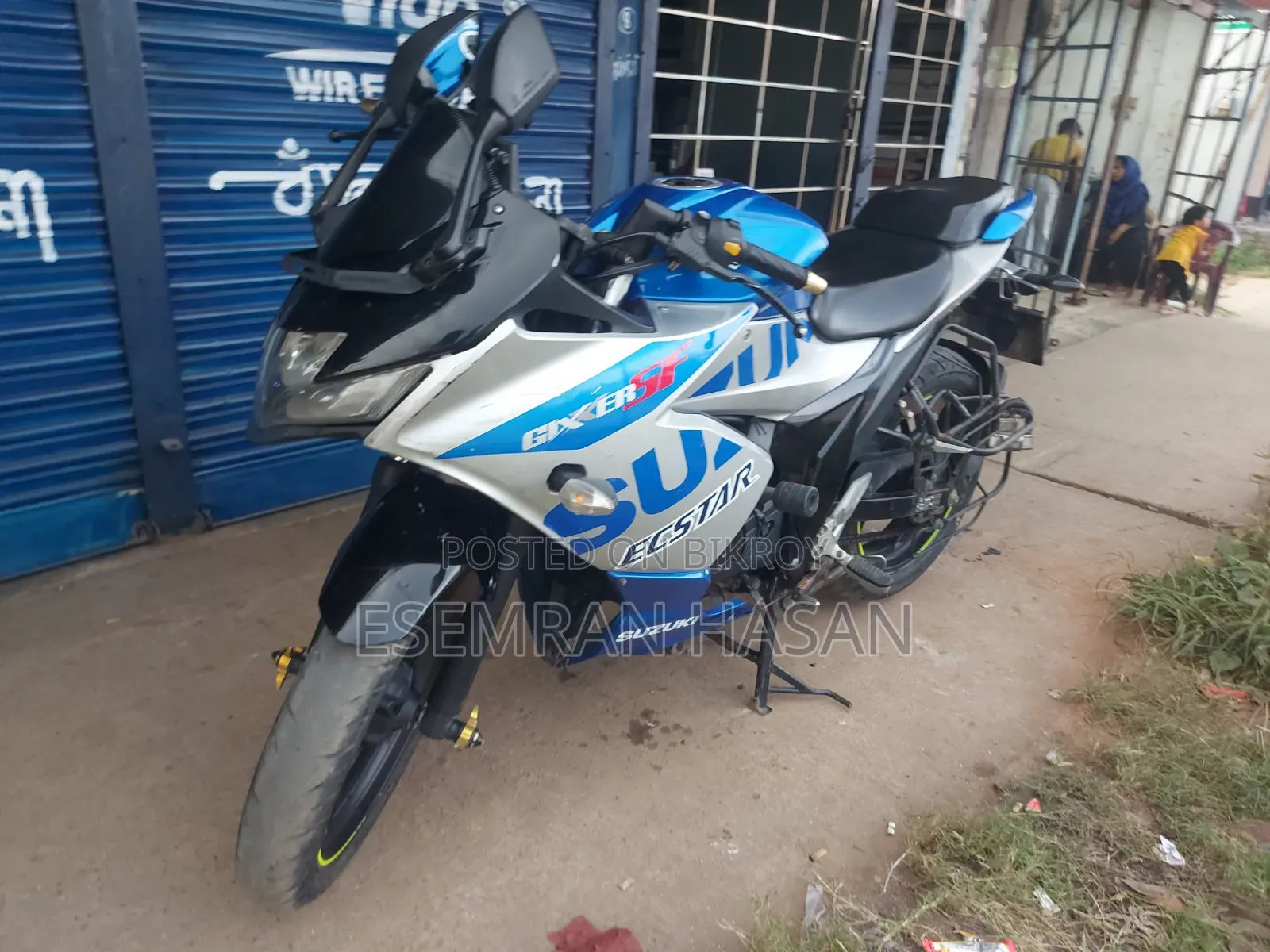 Suzuki Gixxer SF FI 2023 Blue