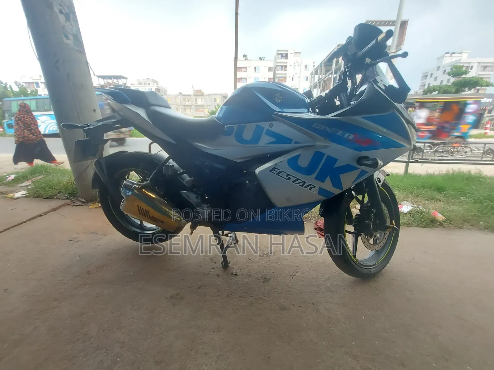 Suzuki Gixxer SF FI 2023 Blue