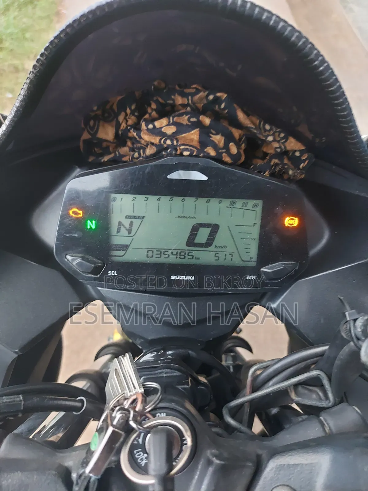 Suzuki Gixxer SF FI 2023 Blue