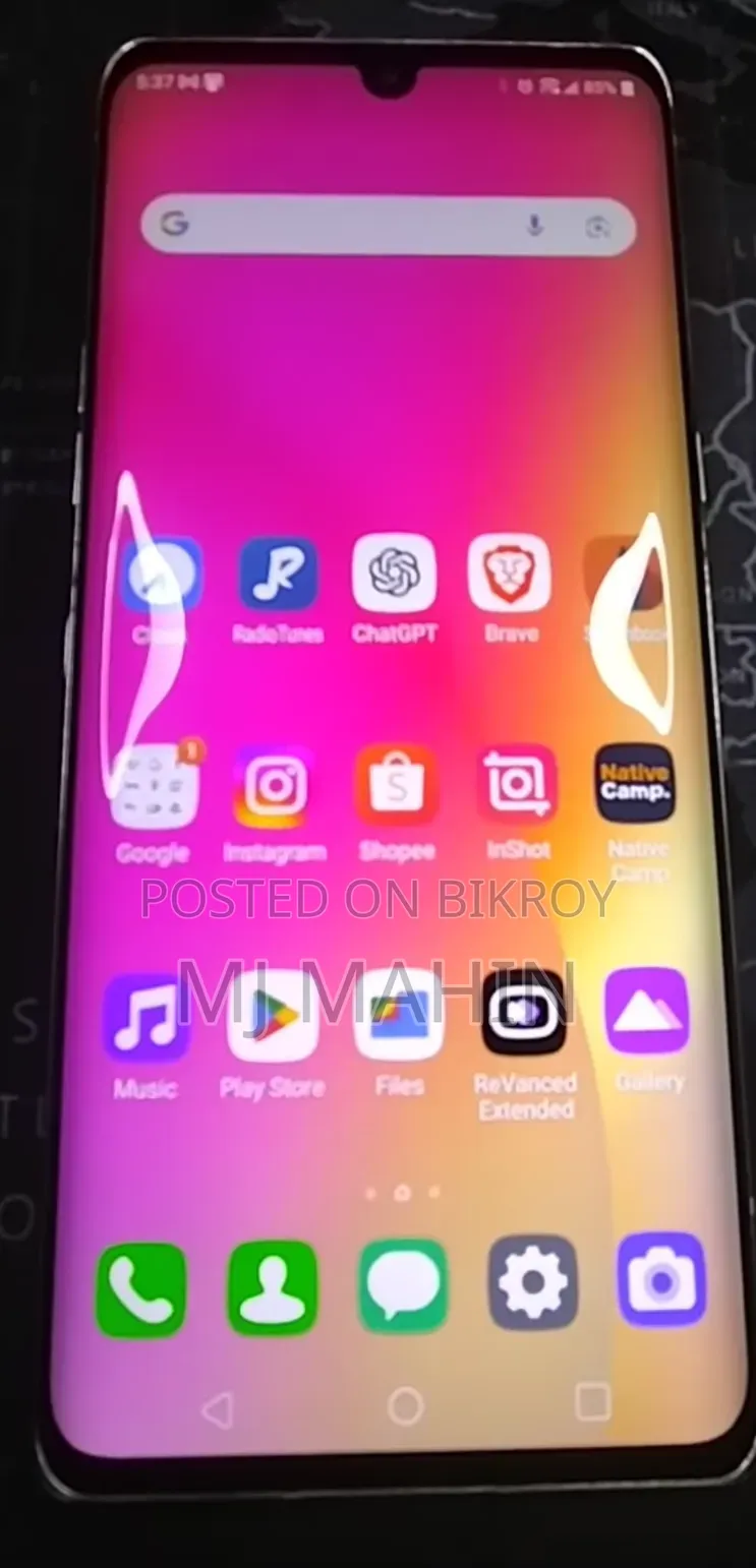 New LG Velvet 5G 128 GB White