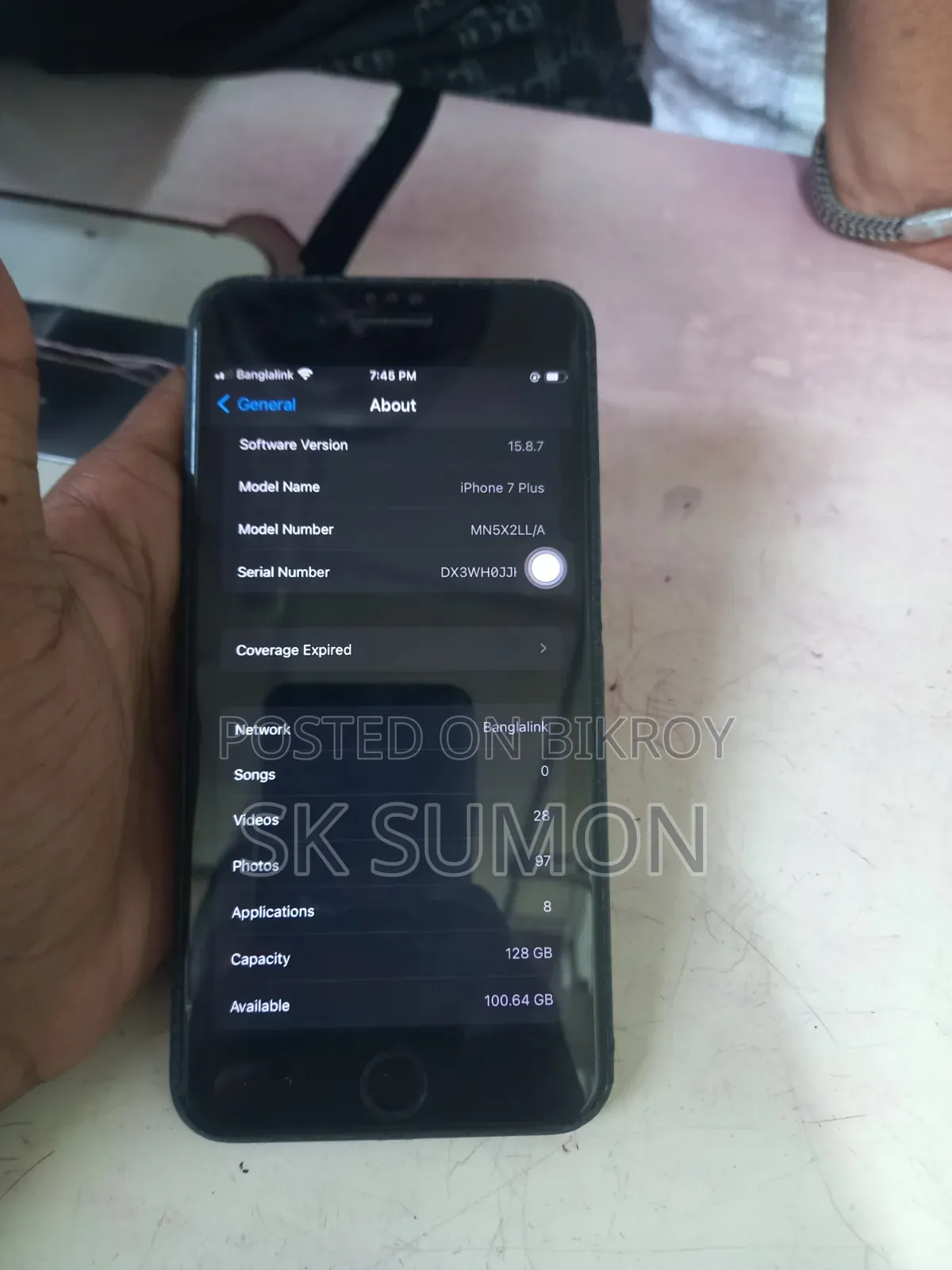 Apple iPhone 7 Plus 128 GB Black