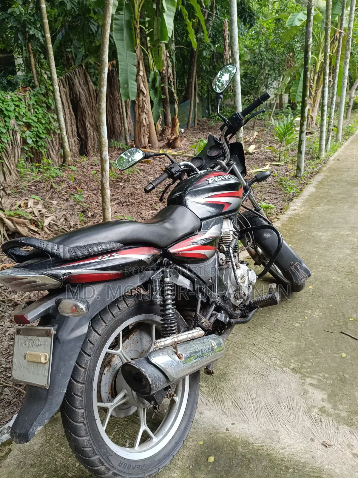 Bajaj Discover 125 2012 Red
