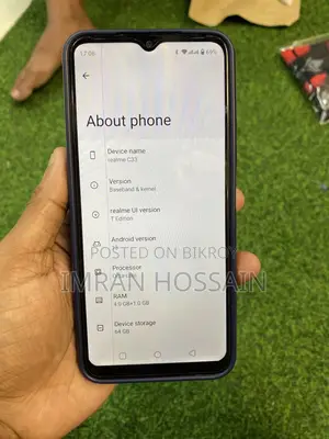 Realme C33 2023 64 GB Blue