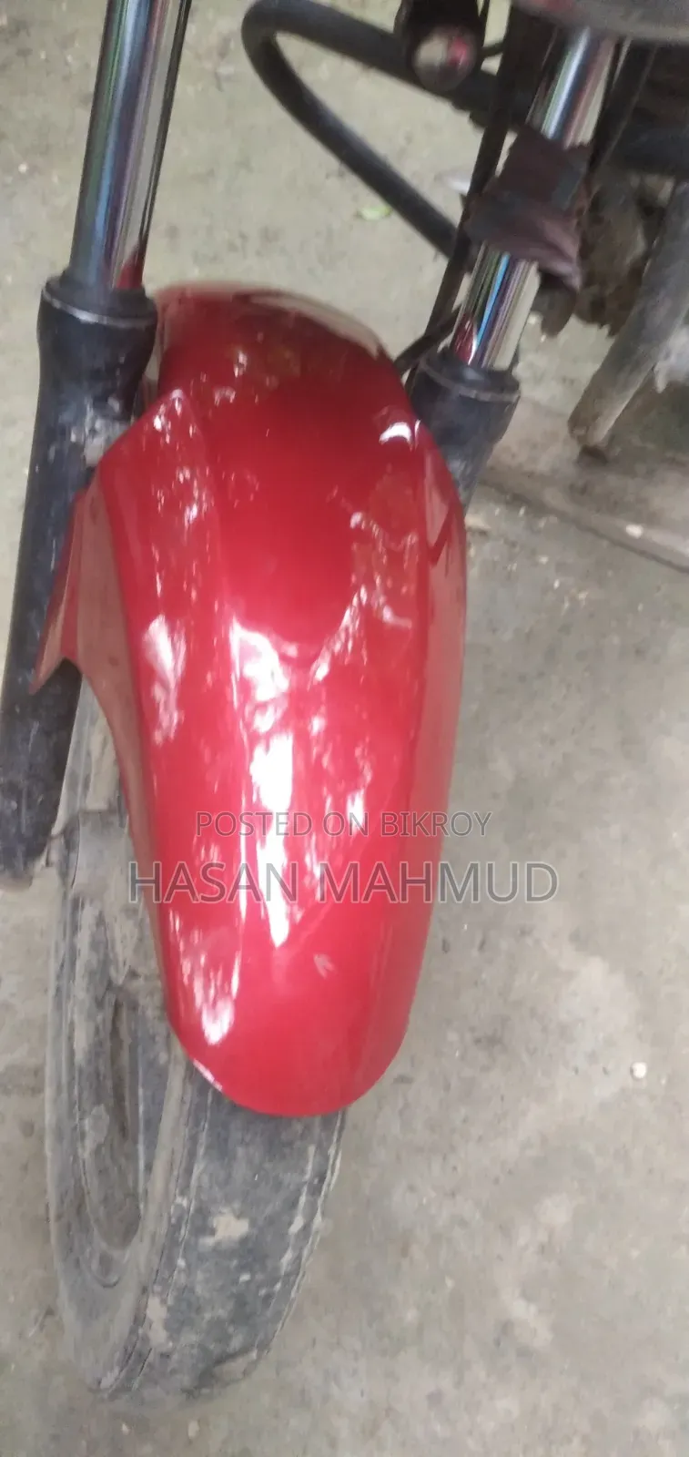 Bajaj Discover 100 2015 Red