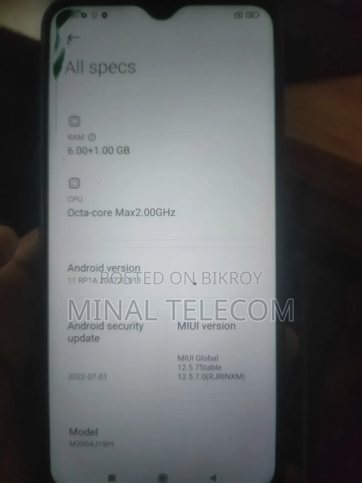Xiaomi Poco M2 64 GB Blue