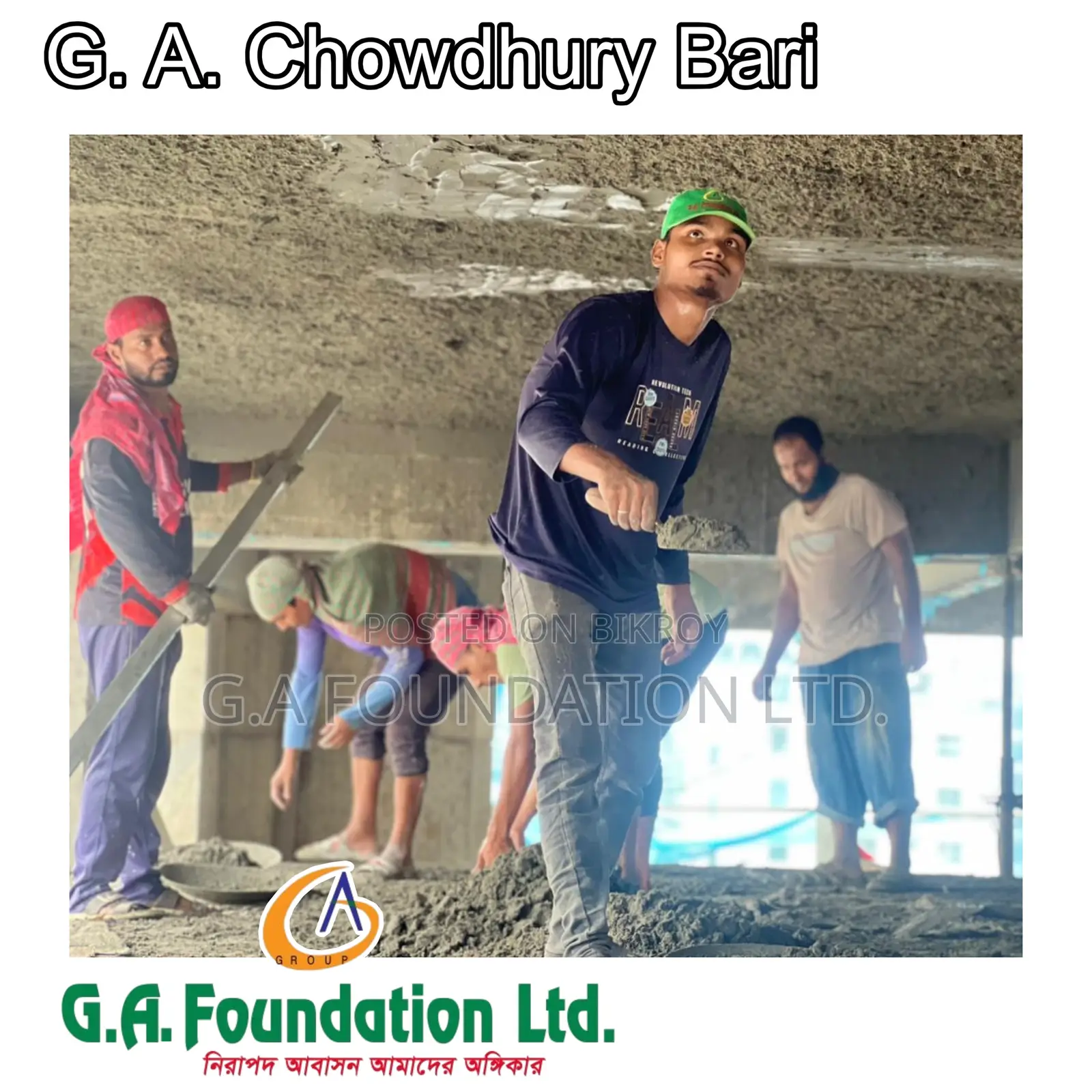 4-Bedroom Apartment in G. A. Chowdhury Bari, Mirpur for Sale