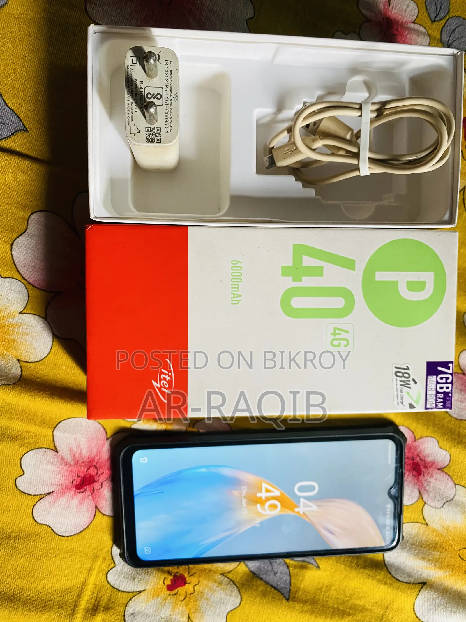 Itel P40 64 GB Black
