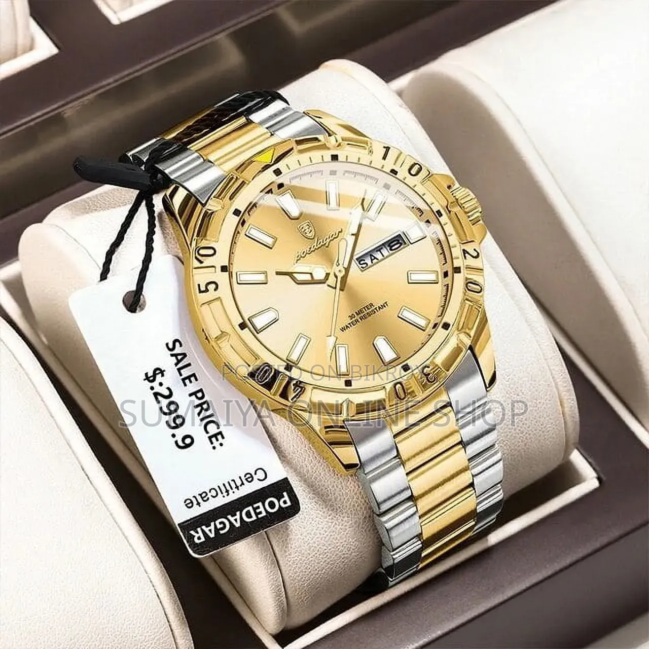 Poedagar 959 Stainless Steel Men's Watches