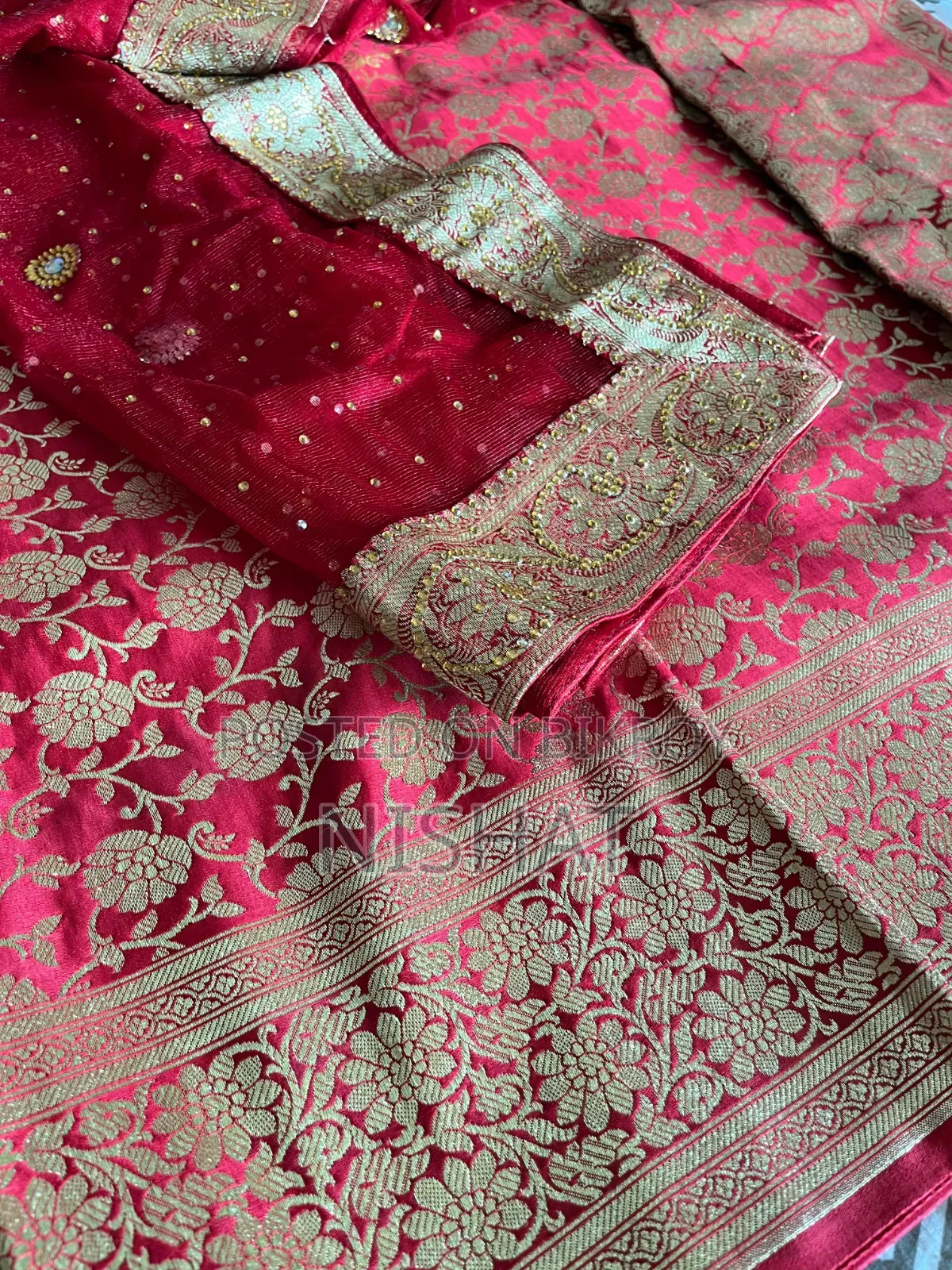 Bridal Benarasi Katan Saree