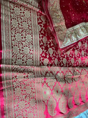 Bridal Benarasi Katan Saree