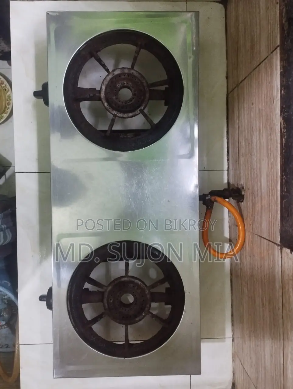Double Burner Gas Stove