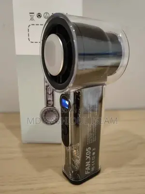 Fan.X05 – 2026 Model High Speed Rechargeable Turbo Ice Cooling Fan |