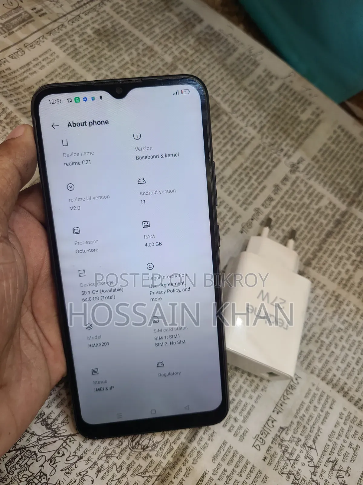 Realme C21Y 64 GB Black