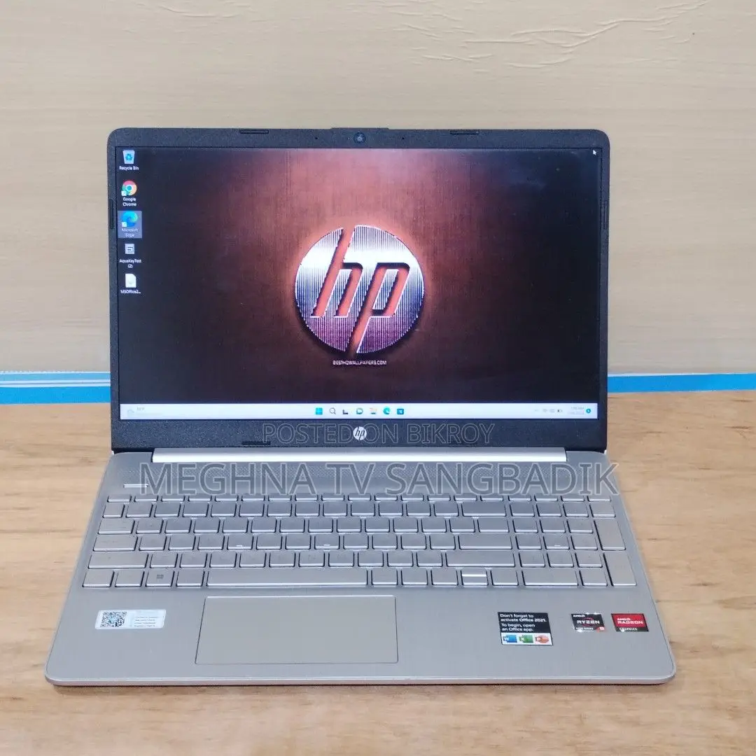 Laptop HP 8GB AMD Ryzen SSD 512GB