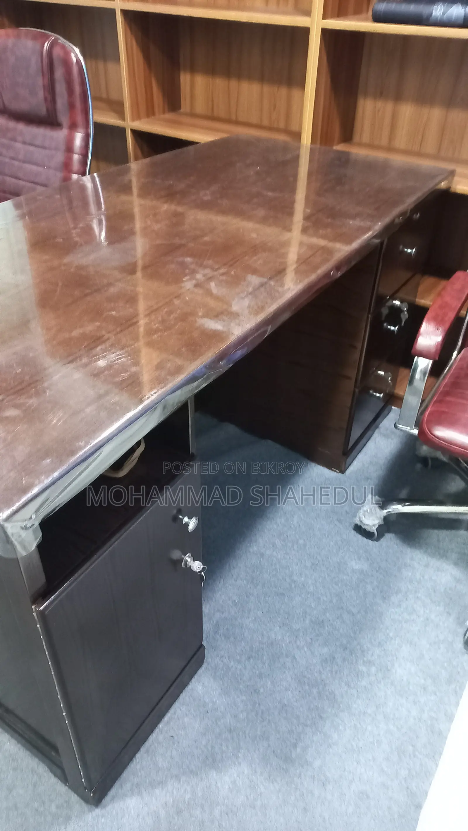 Malaysian Wood Office Table 6 feet by 2.5 feet