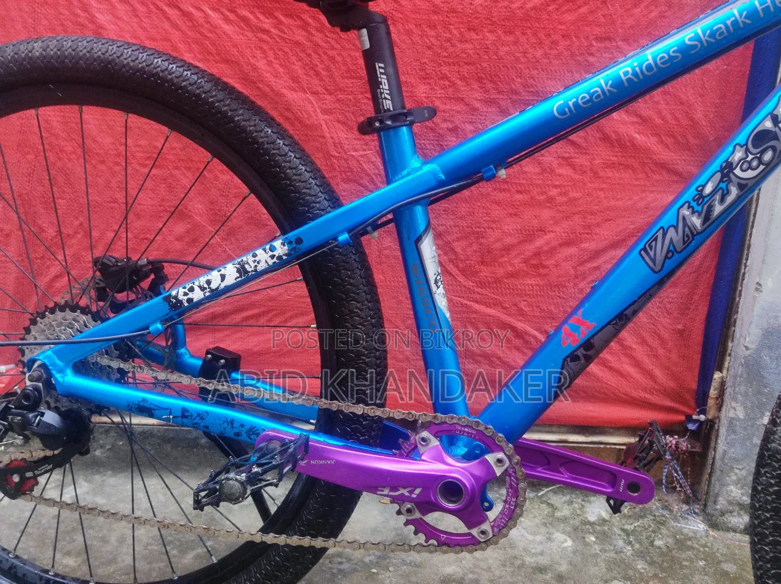Wisco 4x Used Stunt Cycle