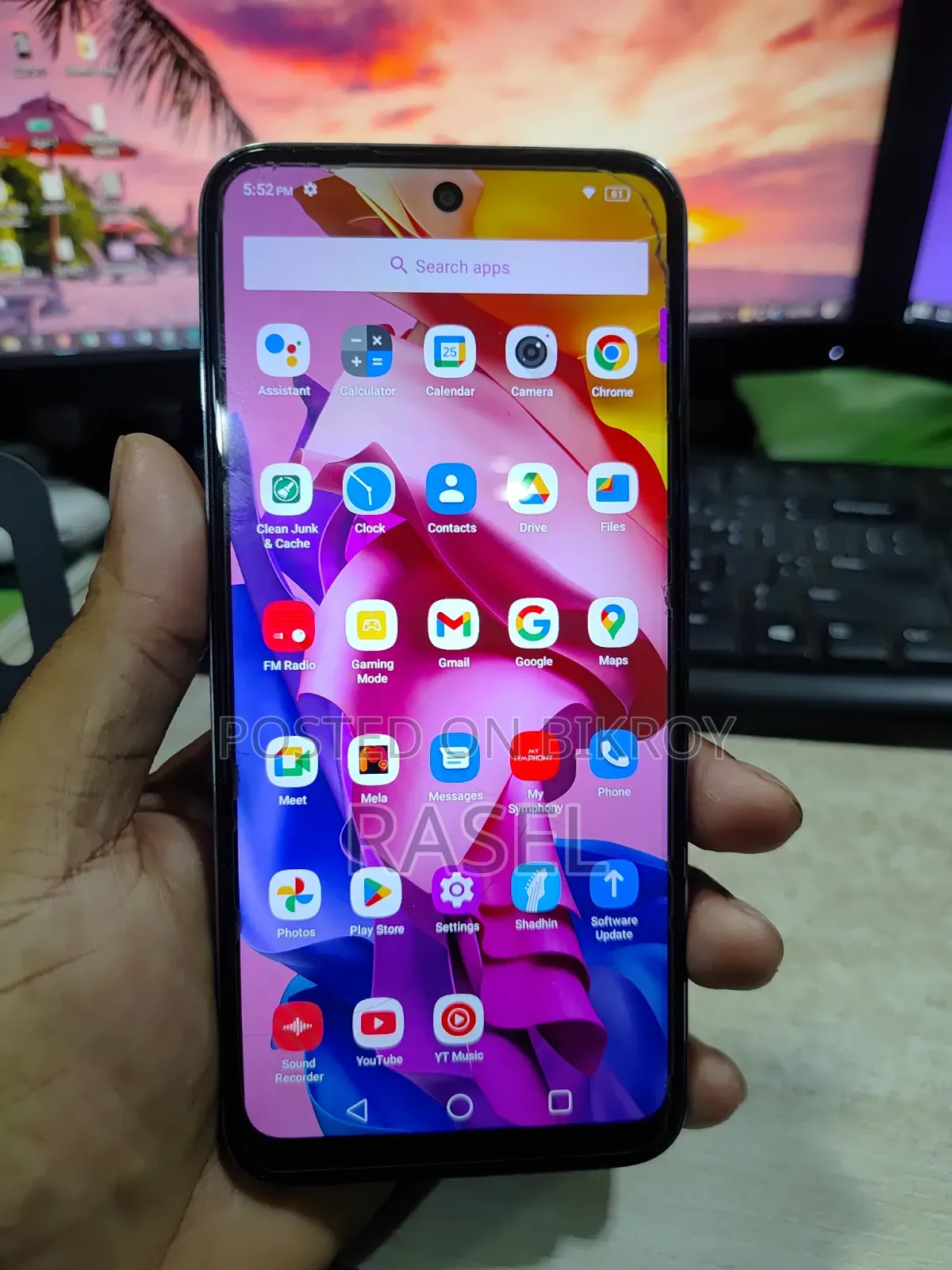 Symphony Z60 Plus 128 GB Blue