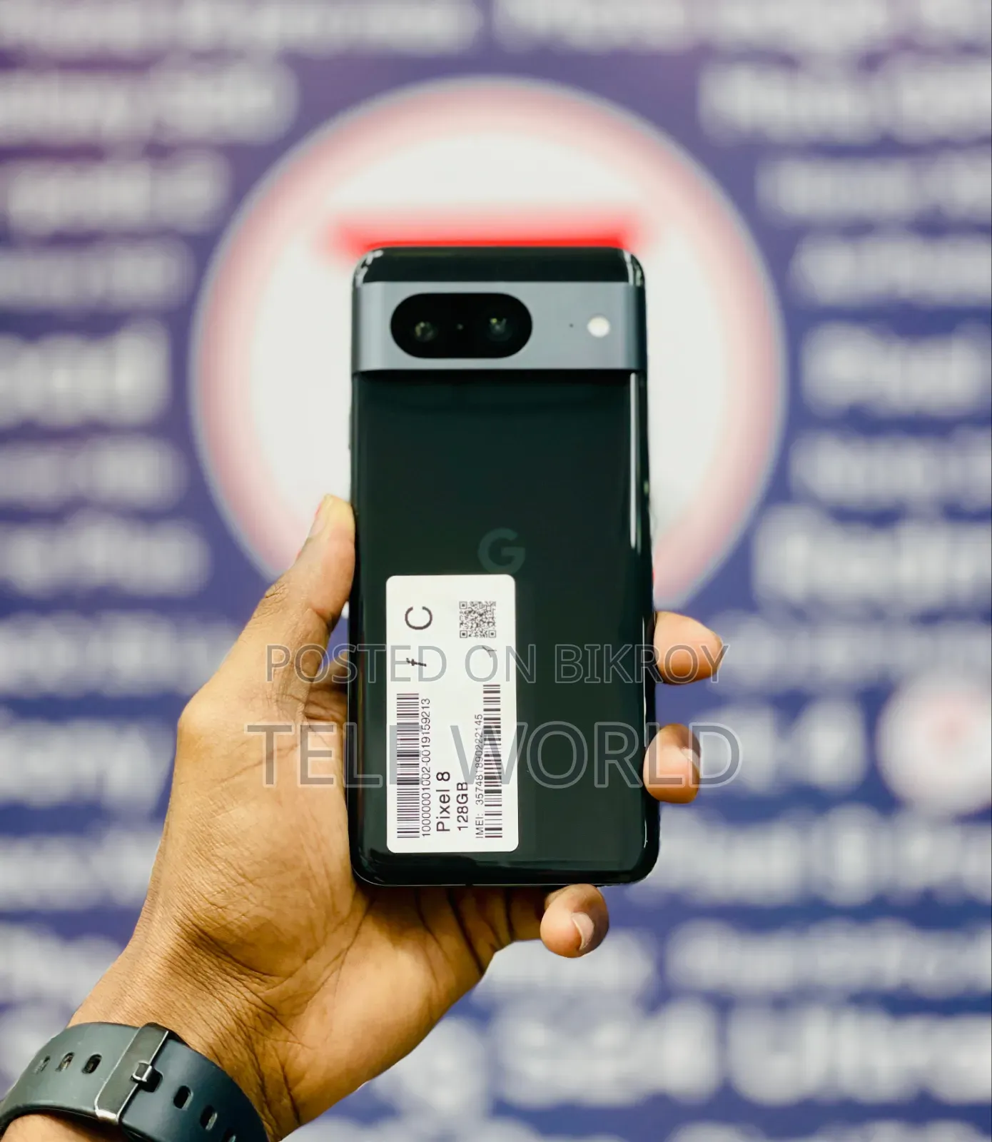 গুগল পিক্সেল ৮ ১২৮ জিবি ব্ল্যাক