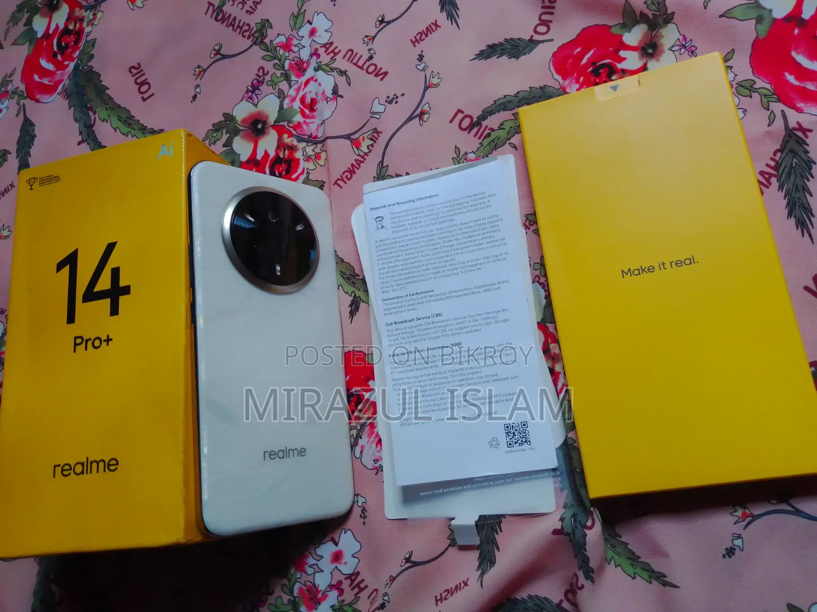 New Realme 14 Pro+ 256 GB White