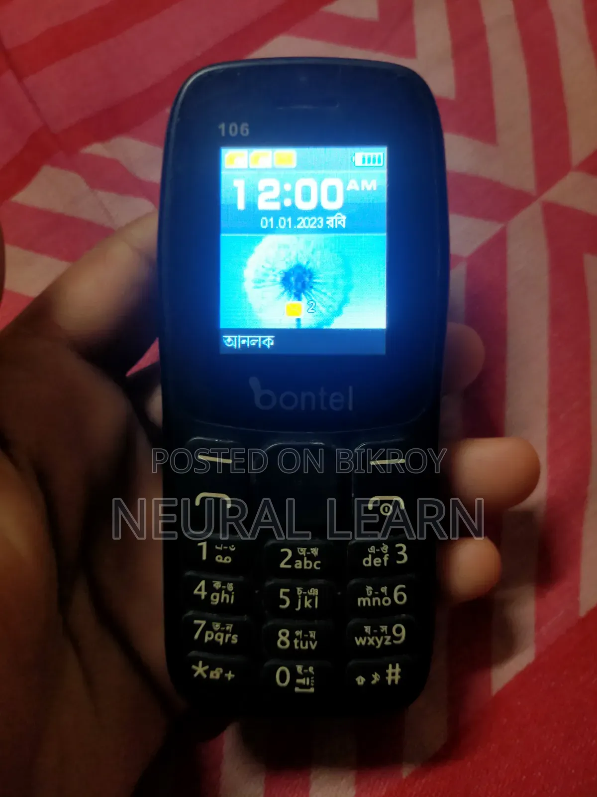 Bontel 106 4 GB Black